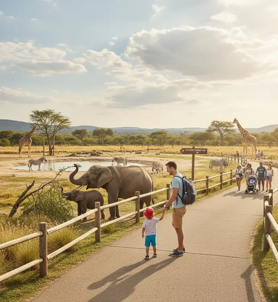 Wildlife Parks and Zoos With Outdoor Areas